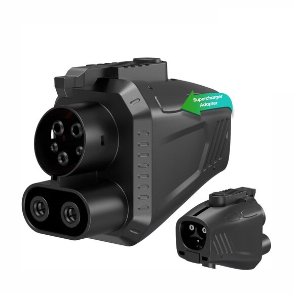 NACS to CCS Adapter, SGS Safety Certified 500 Amps / 1,000V, DC Fast Charge Your - Picture 1 of 7